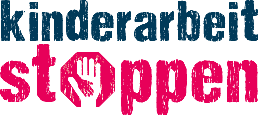 Logo Kinderarbeit stoppen